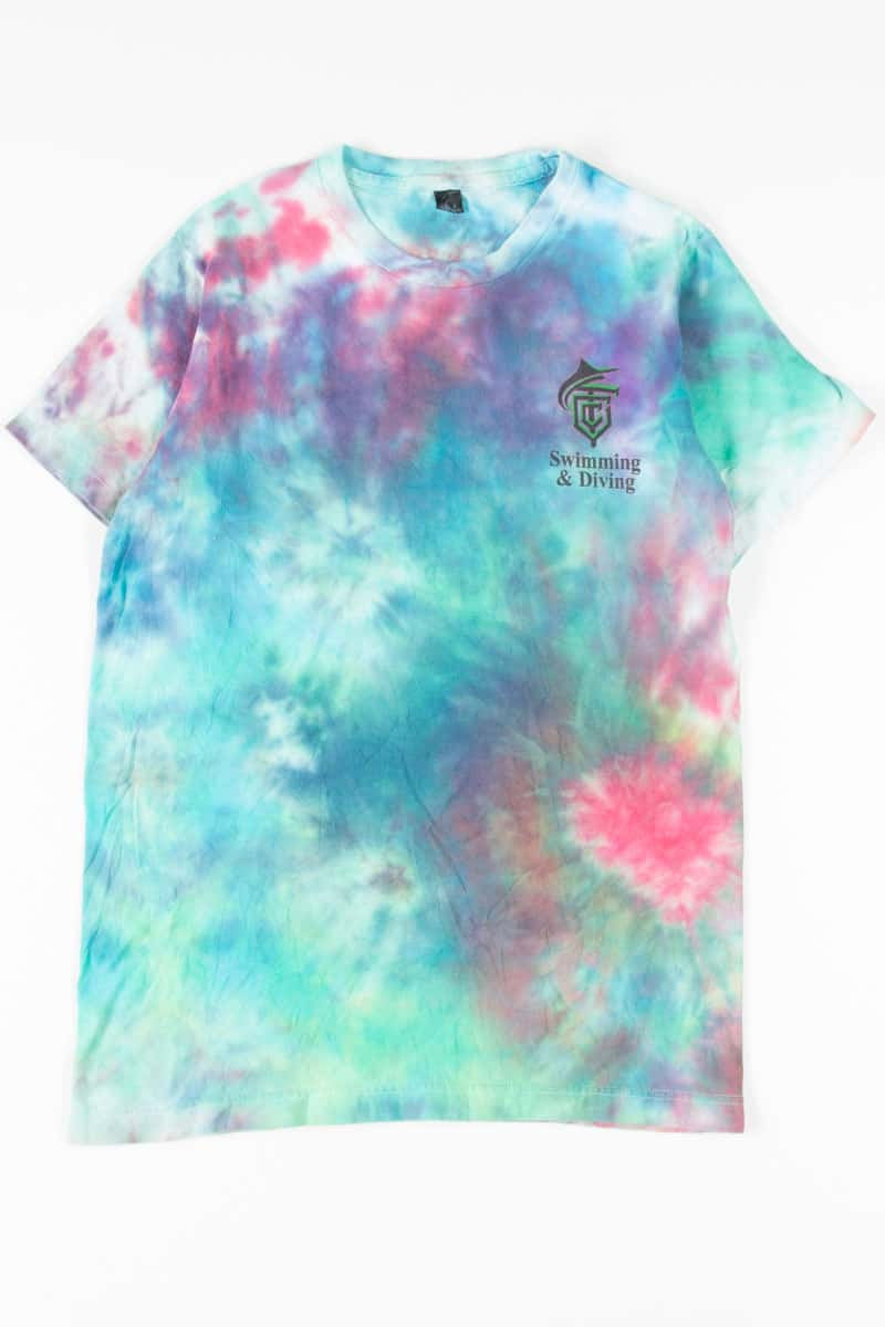 Swimming & Diving Tie Dye T-Shirt