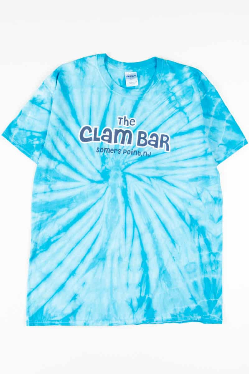 The Clam Bar Somers Point NJ Tie Dye T-Shirt