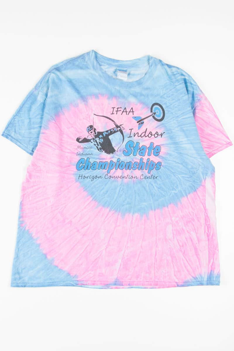 AAA Indoor State Championships Tie Dye T-Shirt