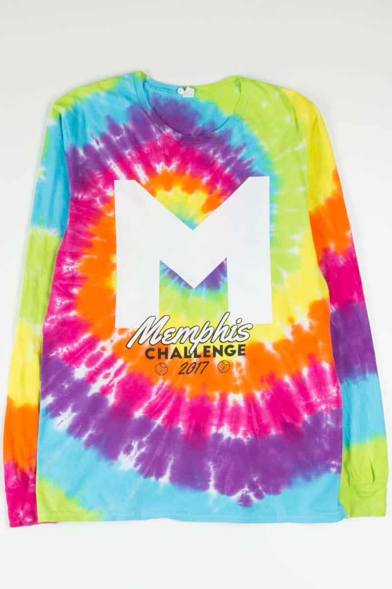 Mephis Challenge Volleyball Tie Dye T-Shirt