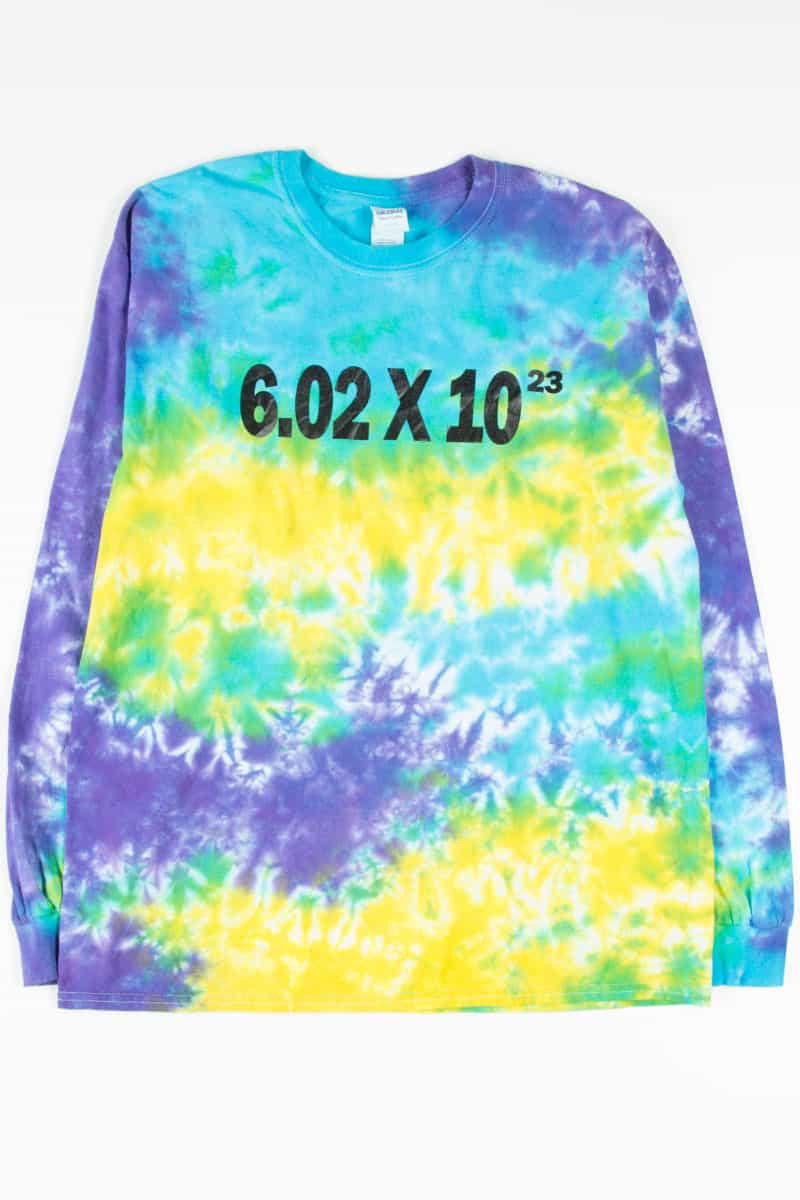 Avogadro's Number Tie Dye T-Shirt