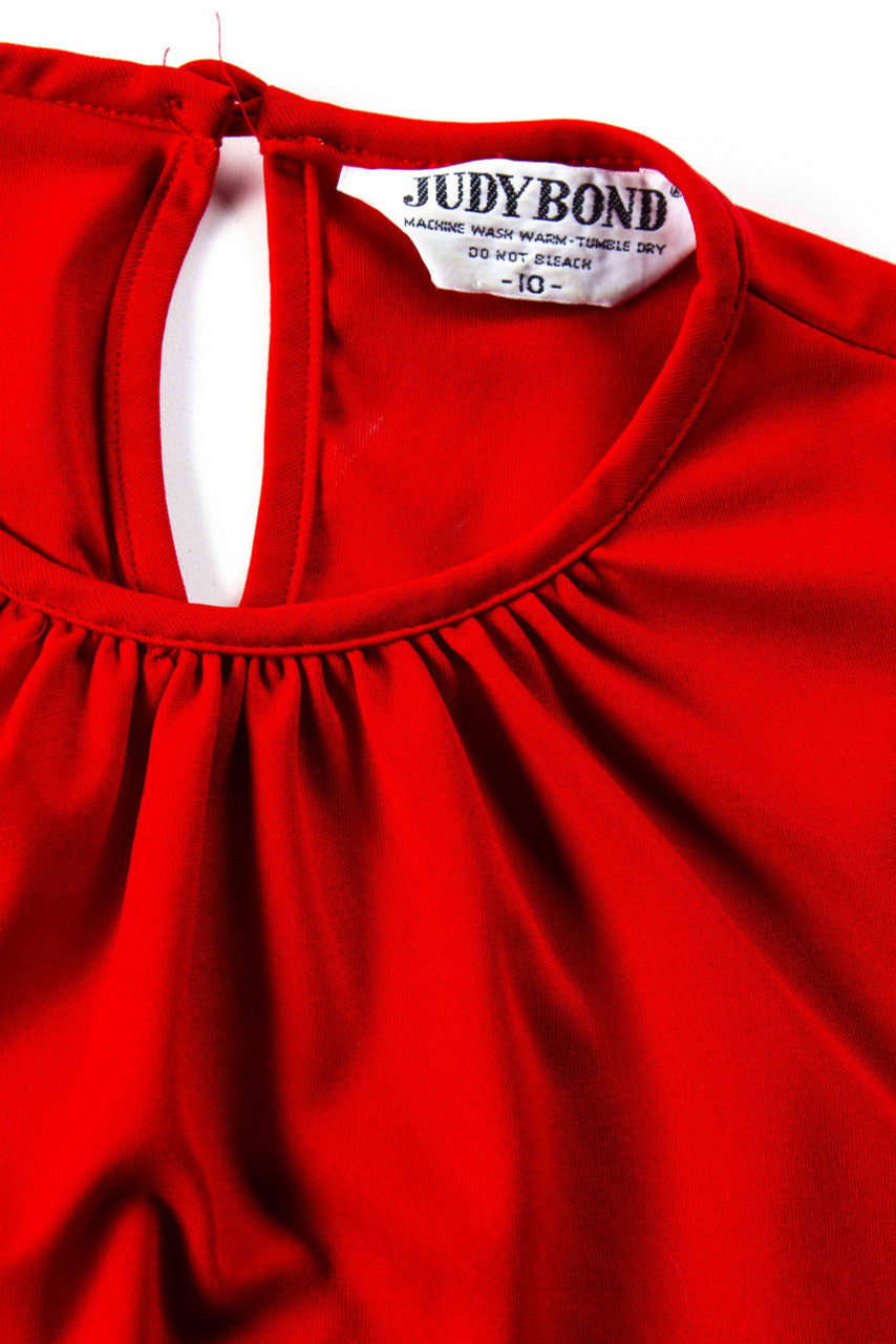 Vintage Judy Bond Back Button Blouse.