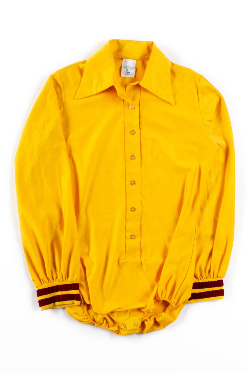 Vintage Button Up Bodysuit