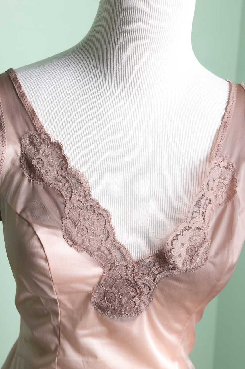 Vintage Mauve Vassarette Cami (1980s)