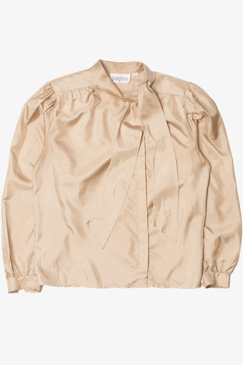 Vintage Tie Neck Button Down Josephine Top