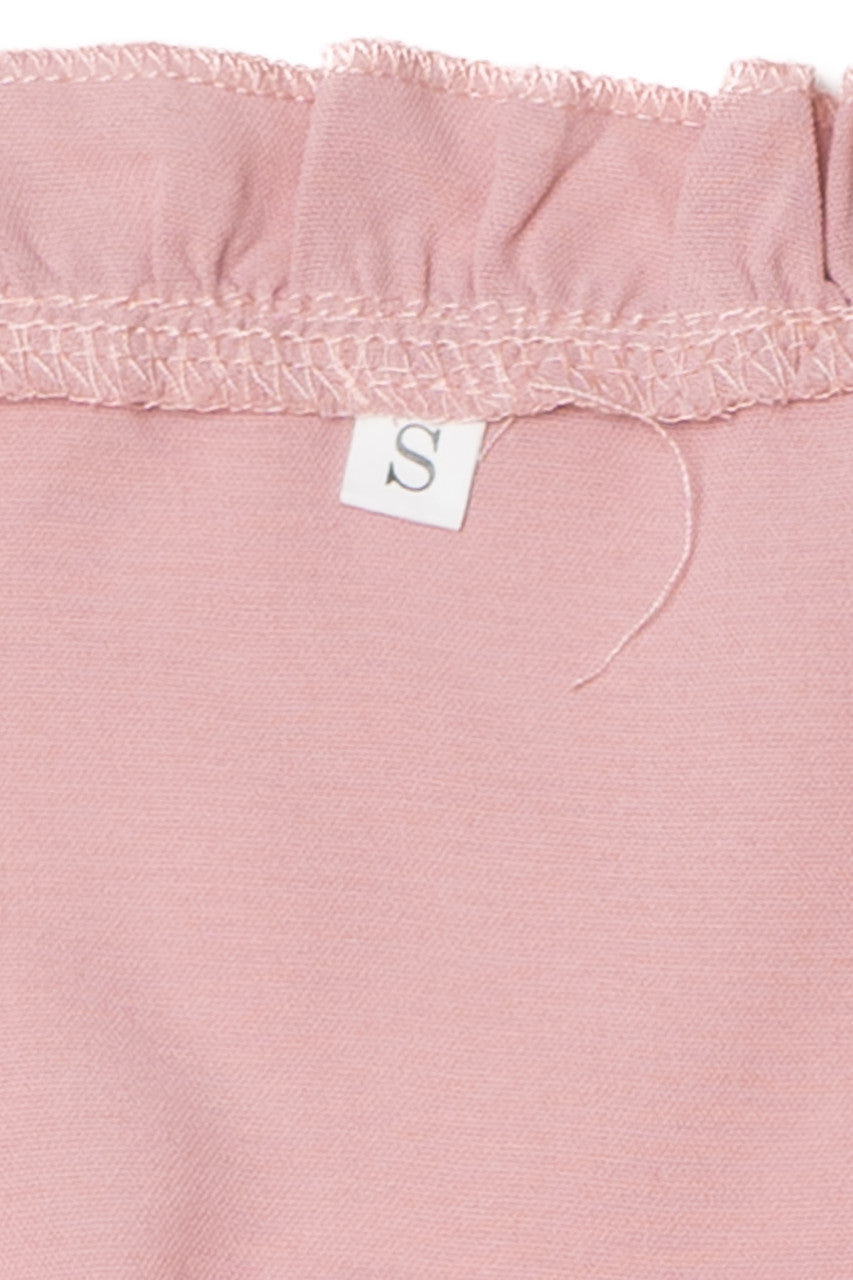 Recycled Tie Front Cropped Tank Top