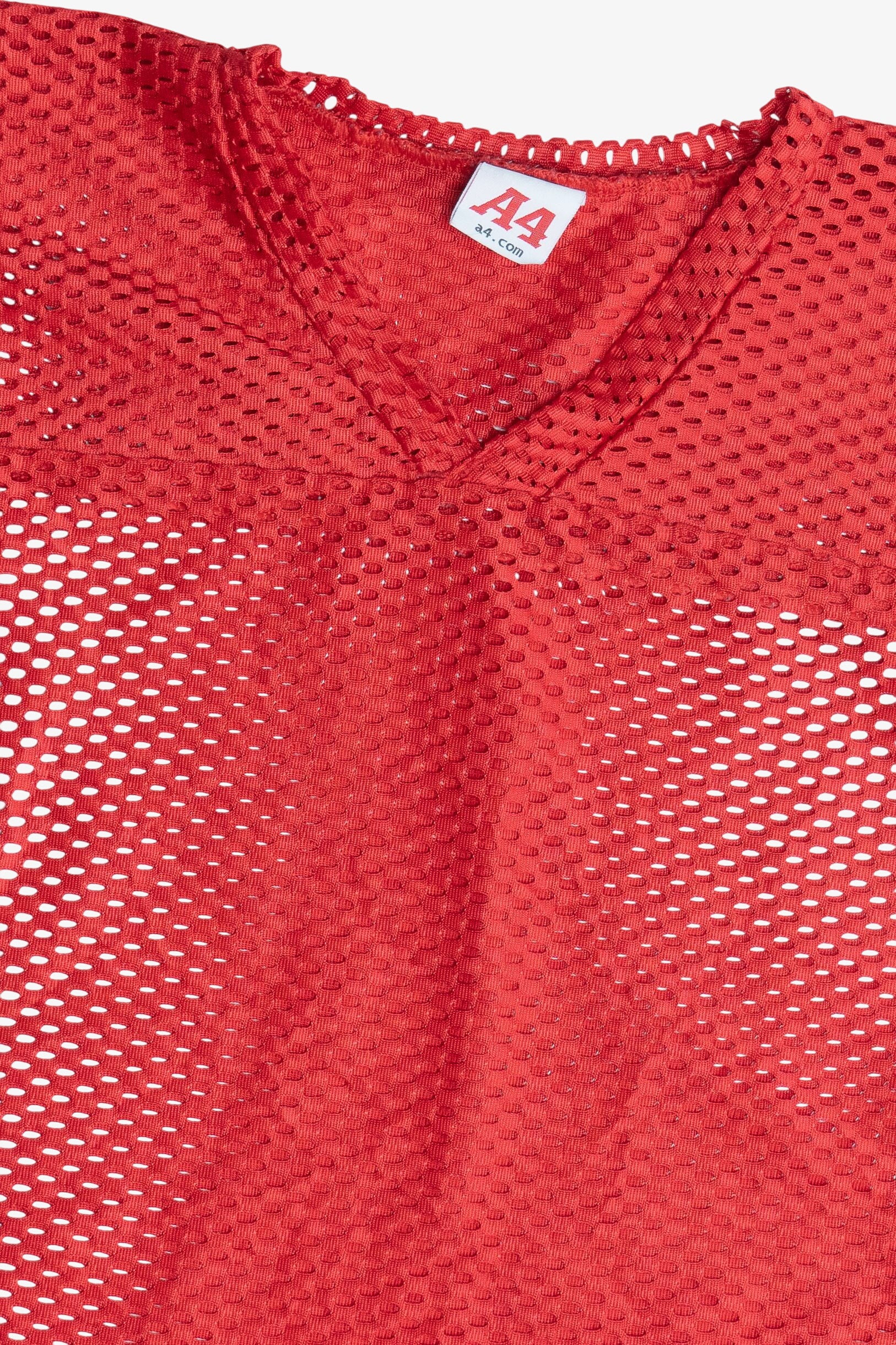Sheer Sport Mesh Jersey Crop Top
