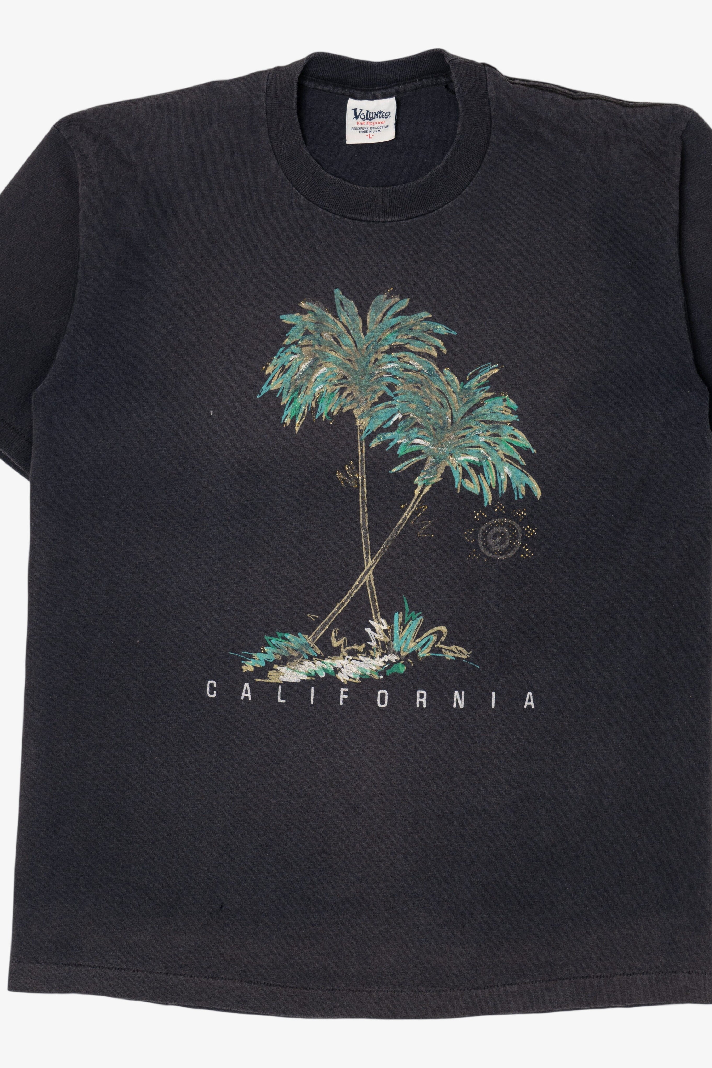 Vintage Palm Trees California Single Stitch T-Shirt (1990s)
