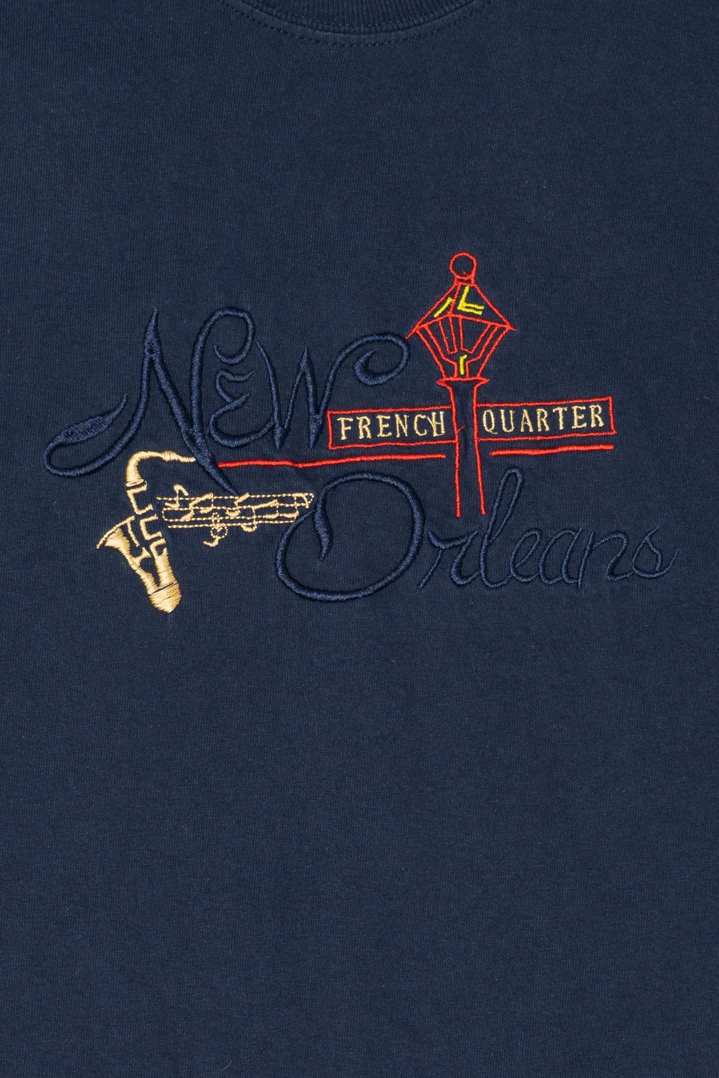 Navy Blue New Orleans French Quarter T-Shirt (2010s)