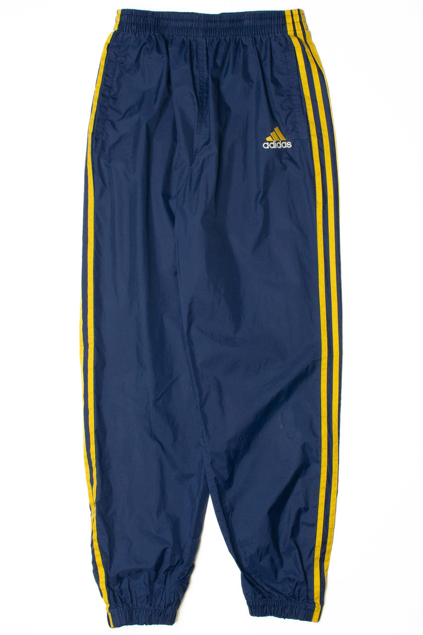 Vintage Adidas Navy/Gold Track Pants 11106