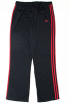 Adidas Black/Red Track Pants 1111