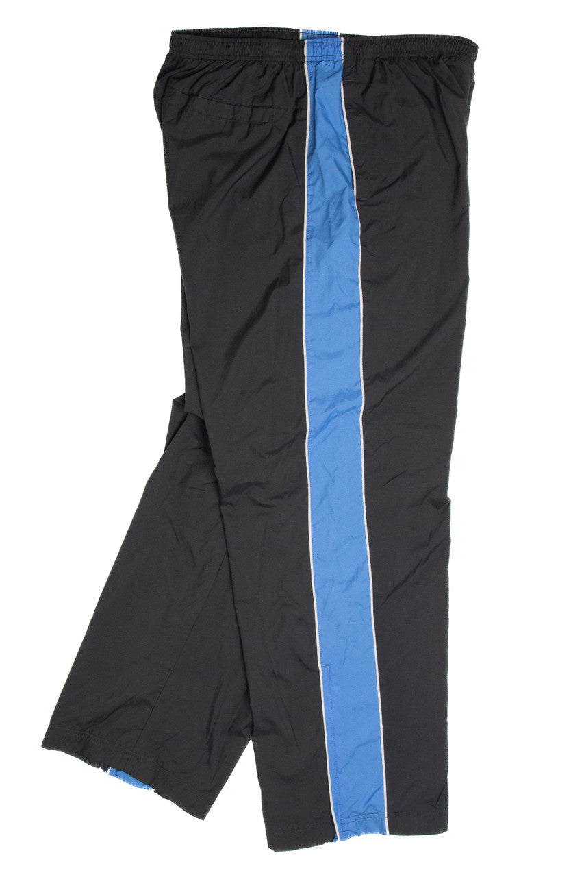 Vintage Gray and Blue Nike Track Pants