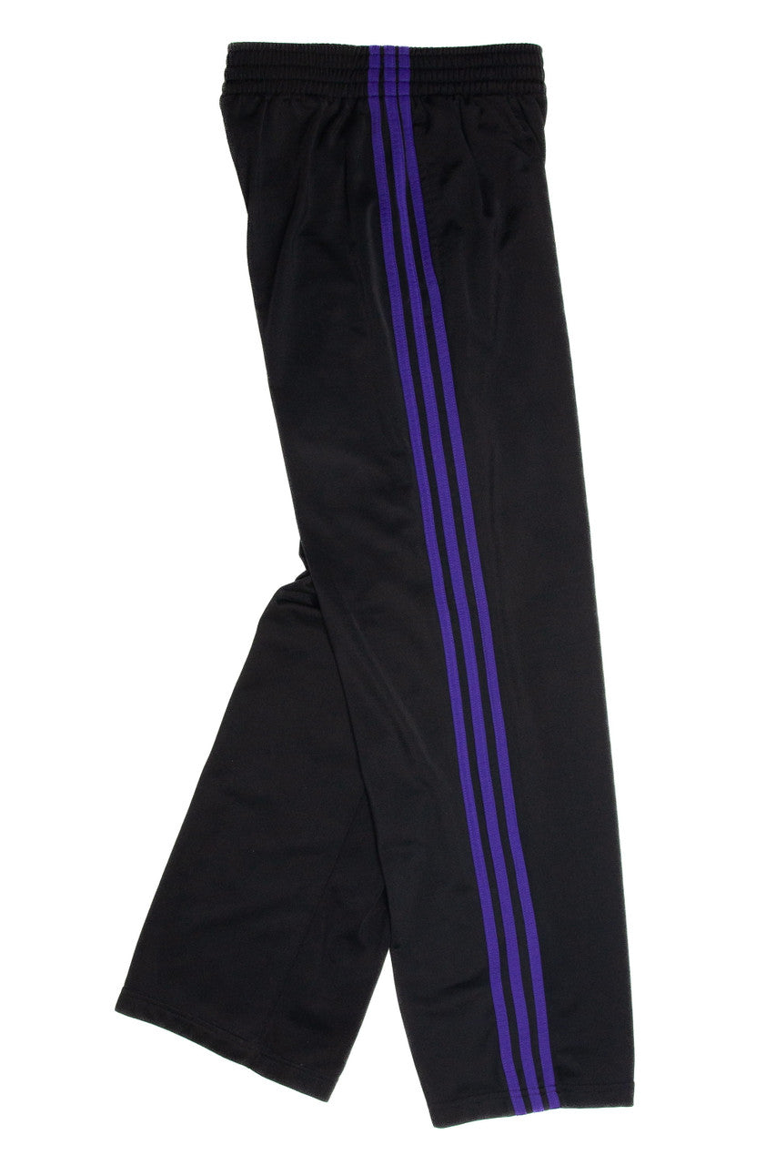 Vintage Black and Purple Adidas Track Pants 1241