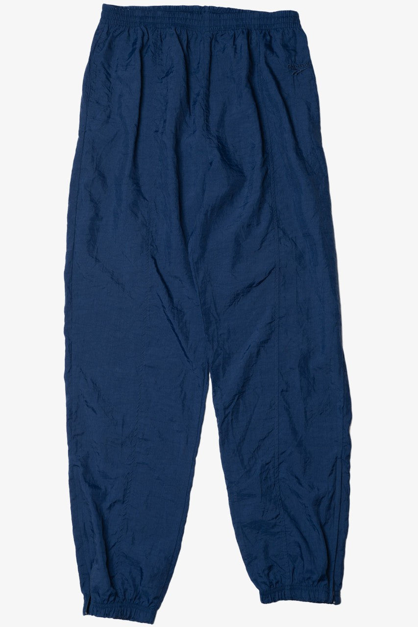 Vintage Unlined Nylon Ankle Zip Reebok Track Pants
