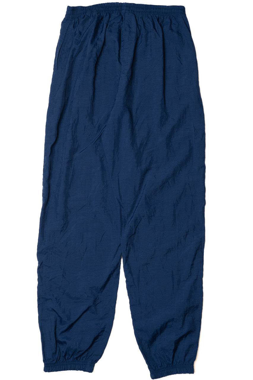 Vintage Unlined Nylon Ankle Zip Reebok Track Pants