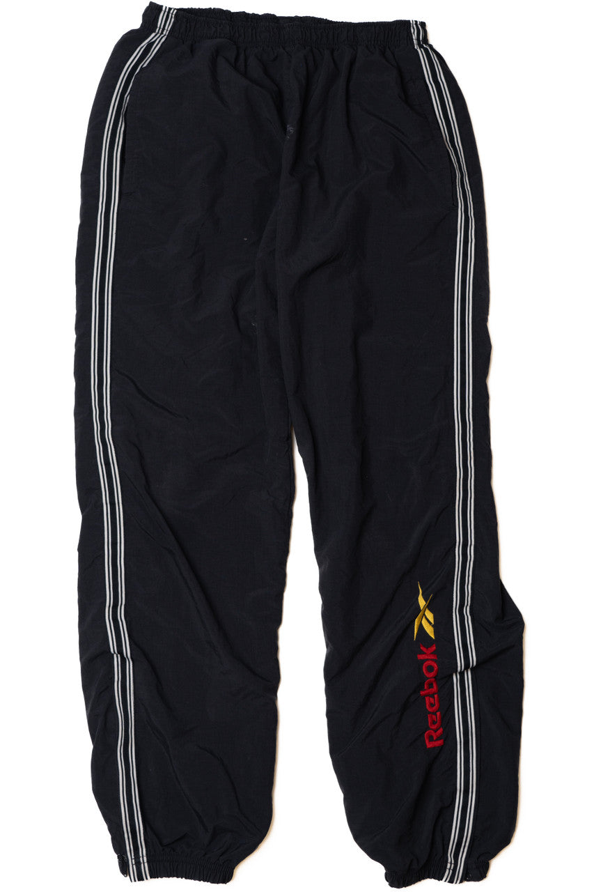 Vintage Reebok Embroidered Logo Mesh Lined Track Pants