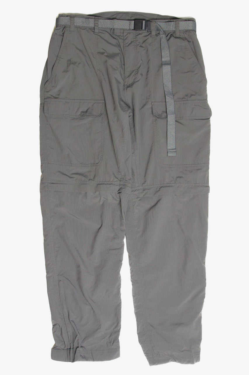White Sierra Nylon Utility Pants