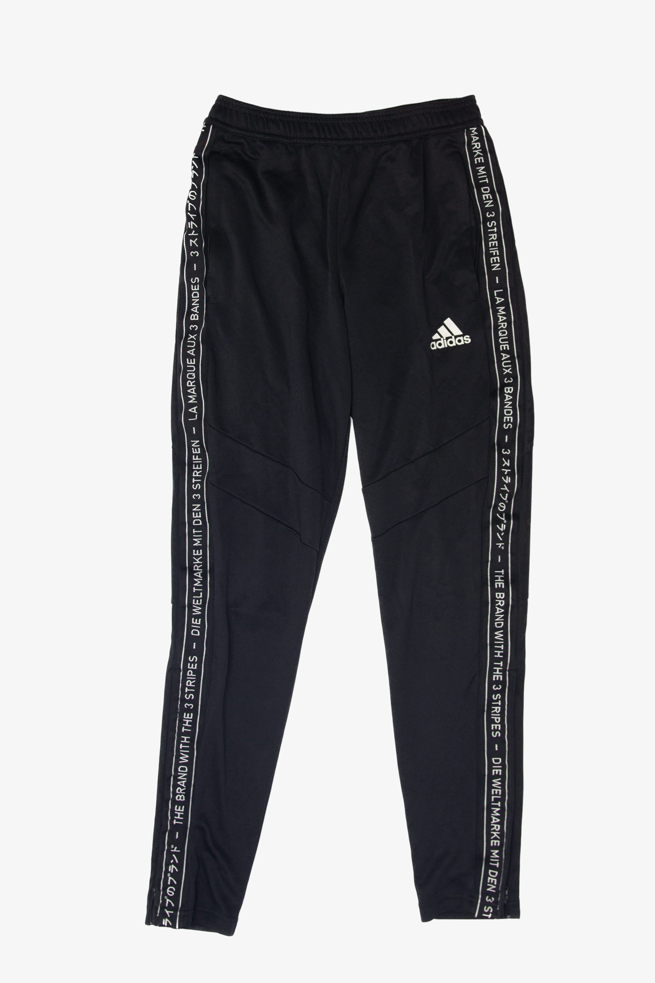 Recycled "The Brand With three Stripes" Adidas Track Pants