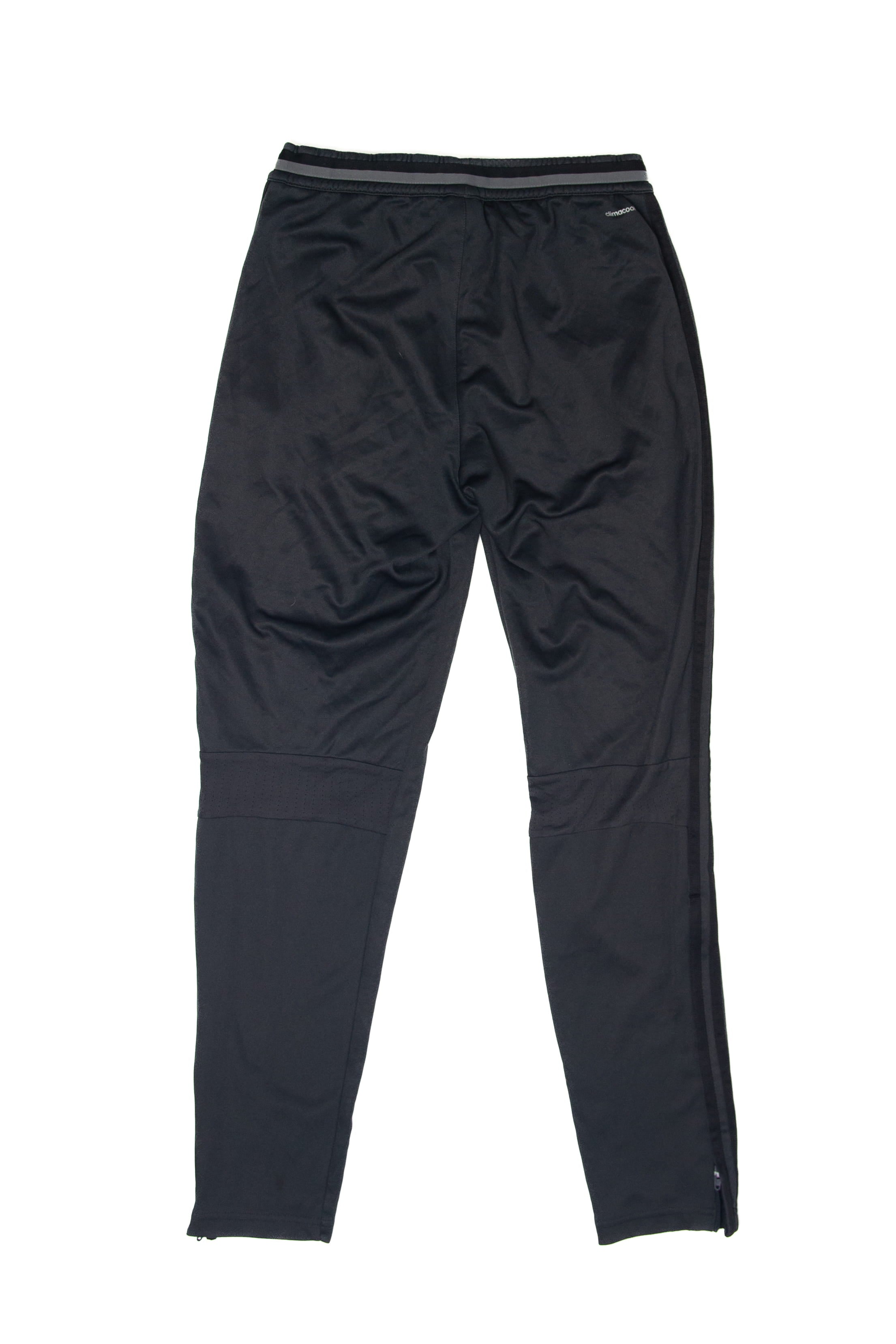 Recycled Dark Gray Adidas Track Pants (2010s)