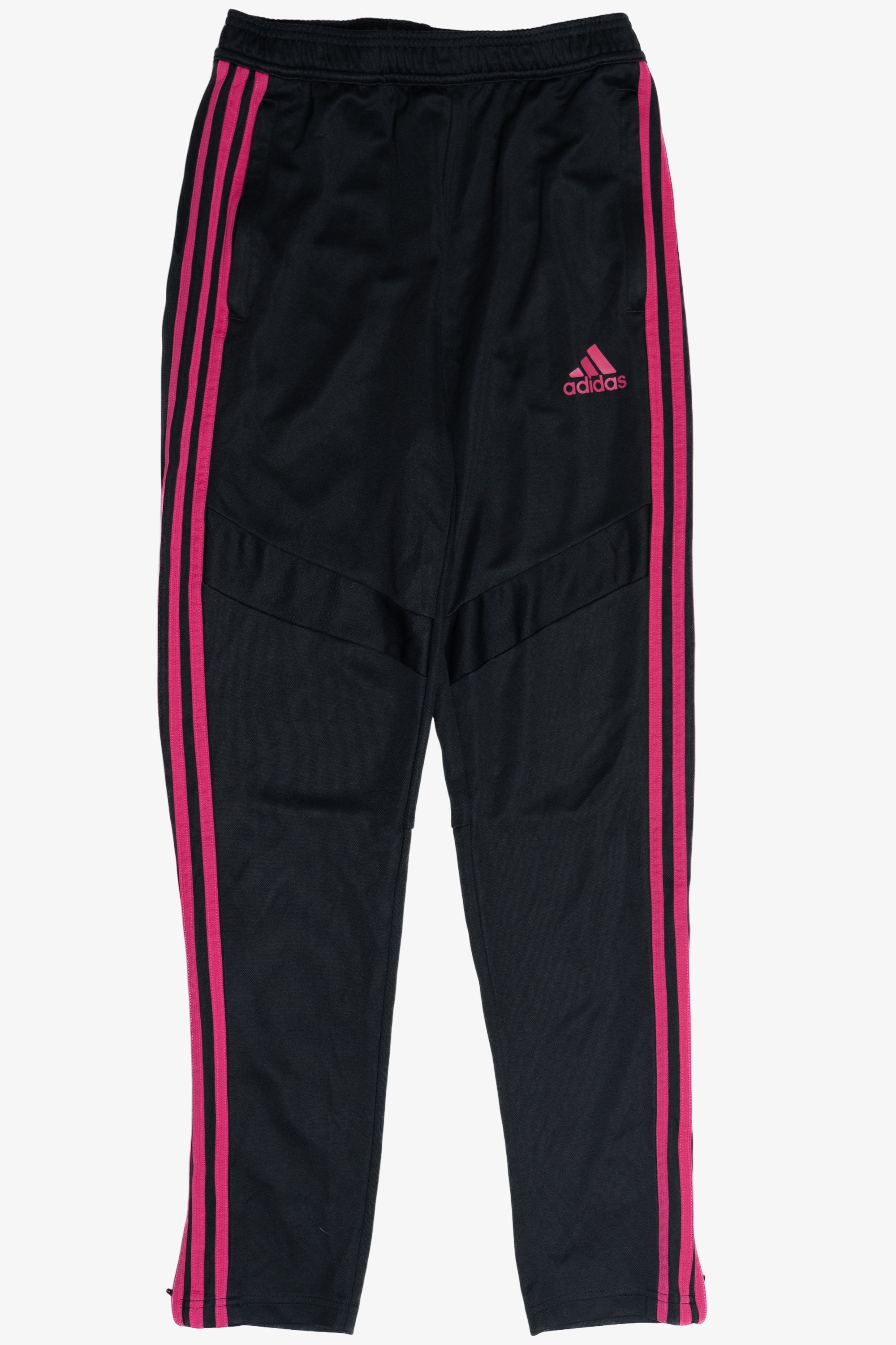 Adidas Hot Pink Trefoil Striped Track Pants