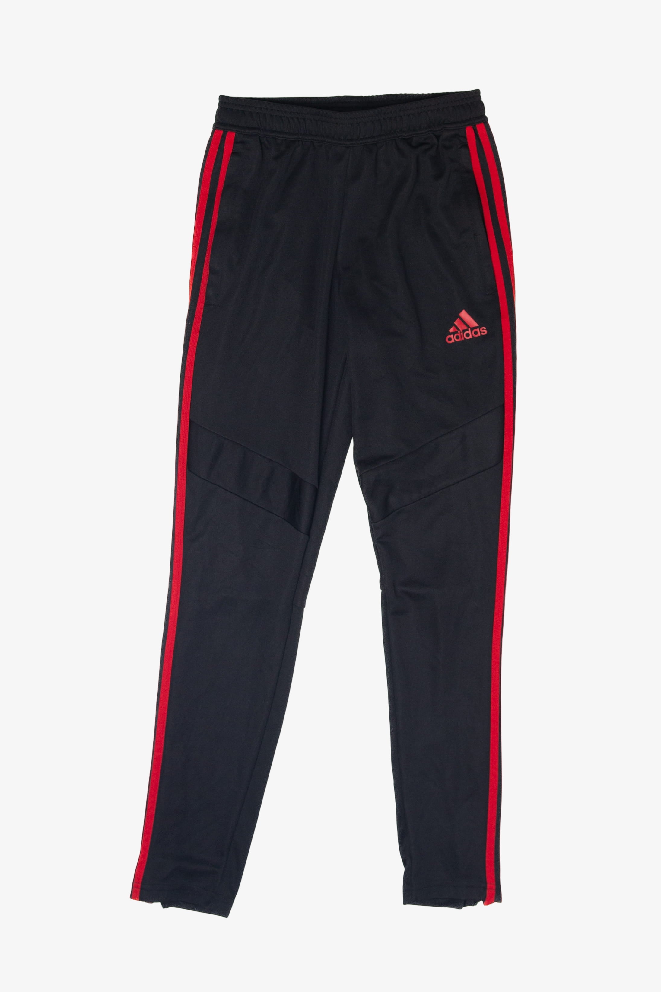 Recycled Red Striped Adidas Track Pants (2010s)