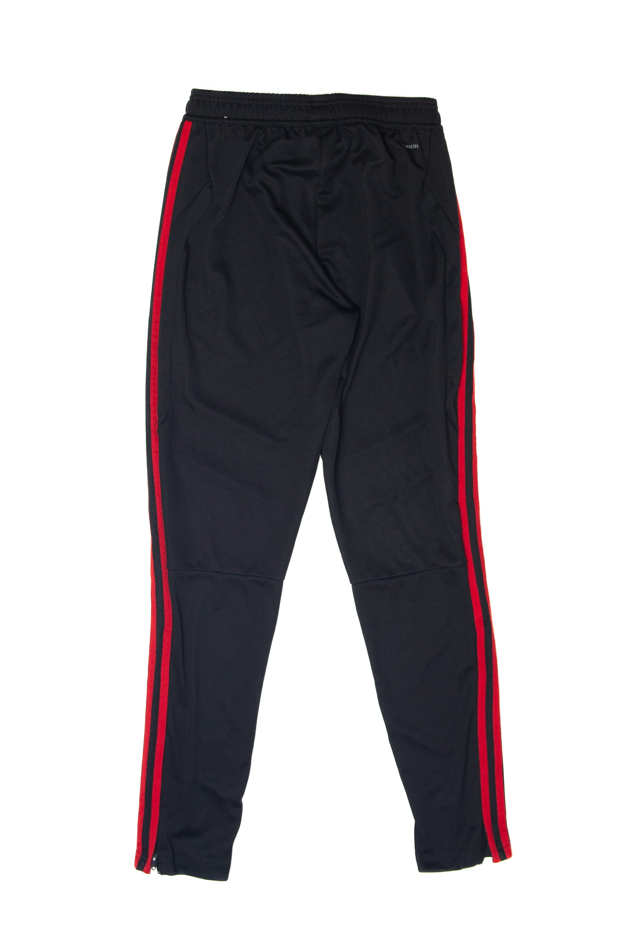 Recycled Red Striped Adidas Track Pants (2010s)