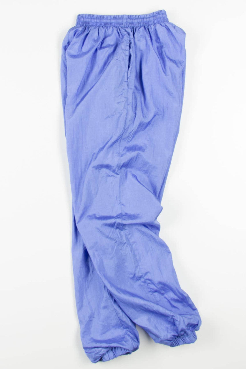 Vintage Periwinkle Windbreaker Pants (sz. S)