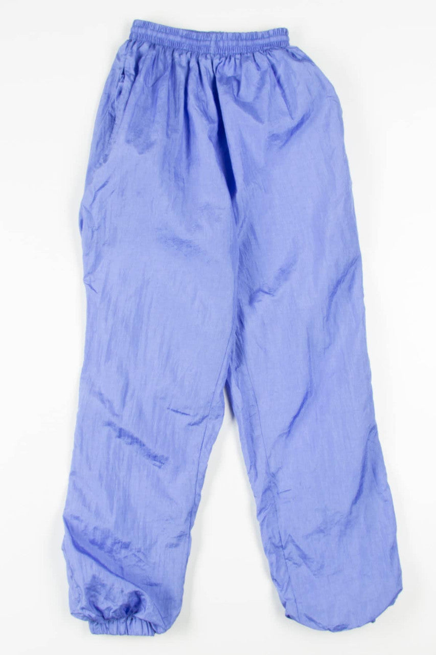 Vintage Periwinkle Windbreaker Pants (sz. S)
