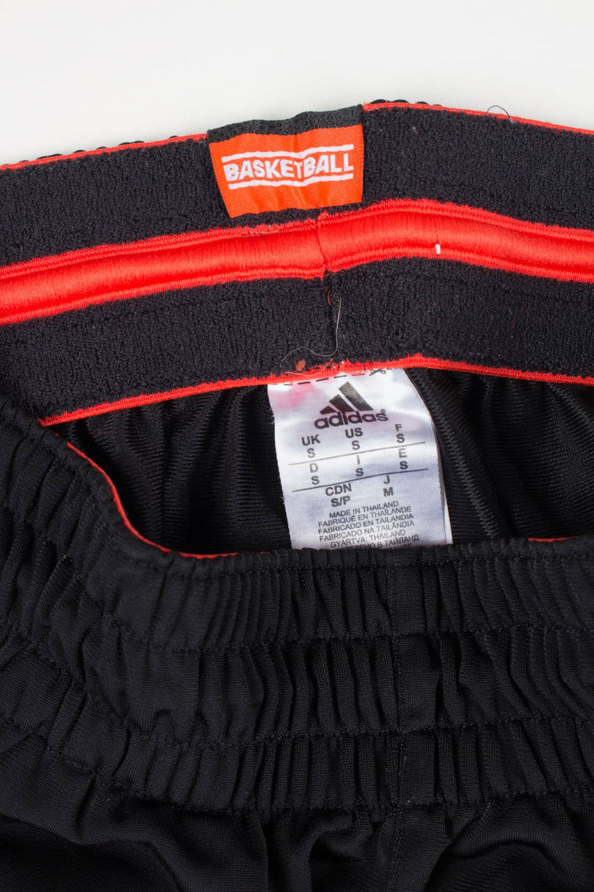 Adidas Grey & Red Stripes Basketball Pants (sz. S)