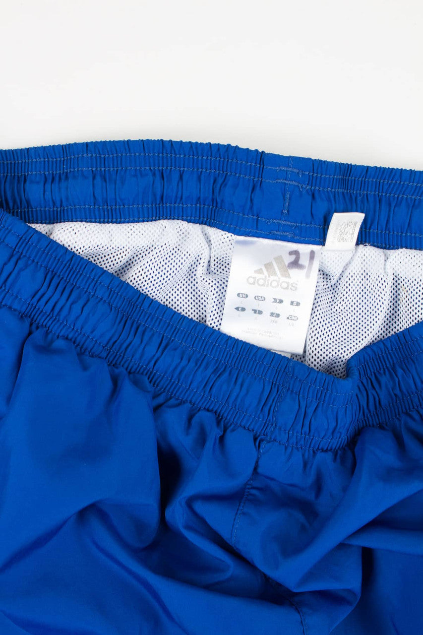 Adidas Blue 3 Stripes Track Pants (sz. L)