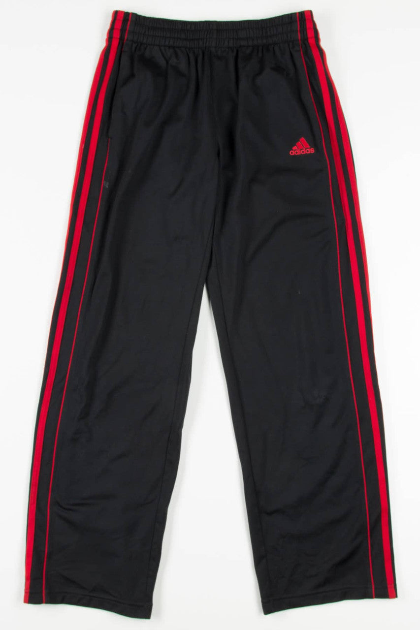 Adidas Red Stripes Track Pants (sz. XL - 18)