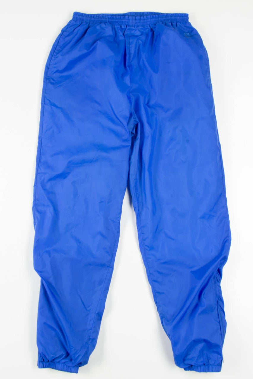 Bright Blue Nike Windbreaker Track Pants (sz. L)