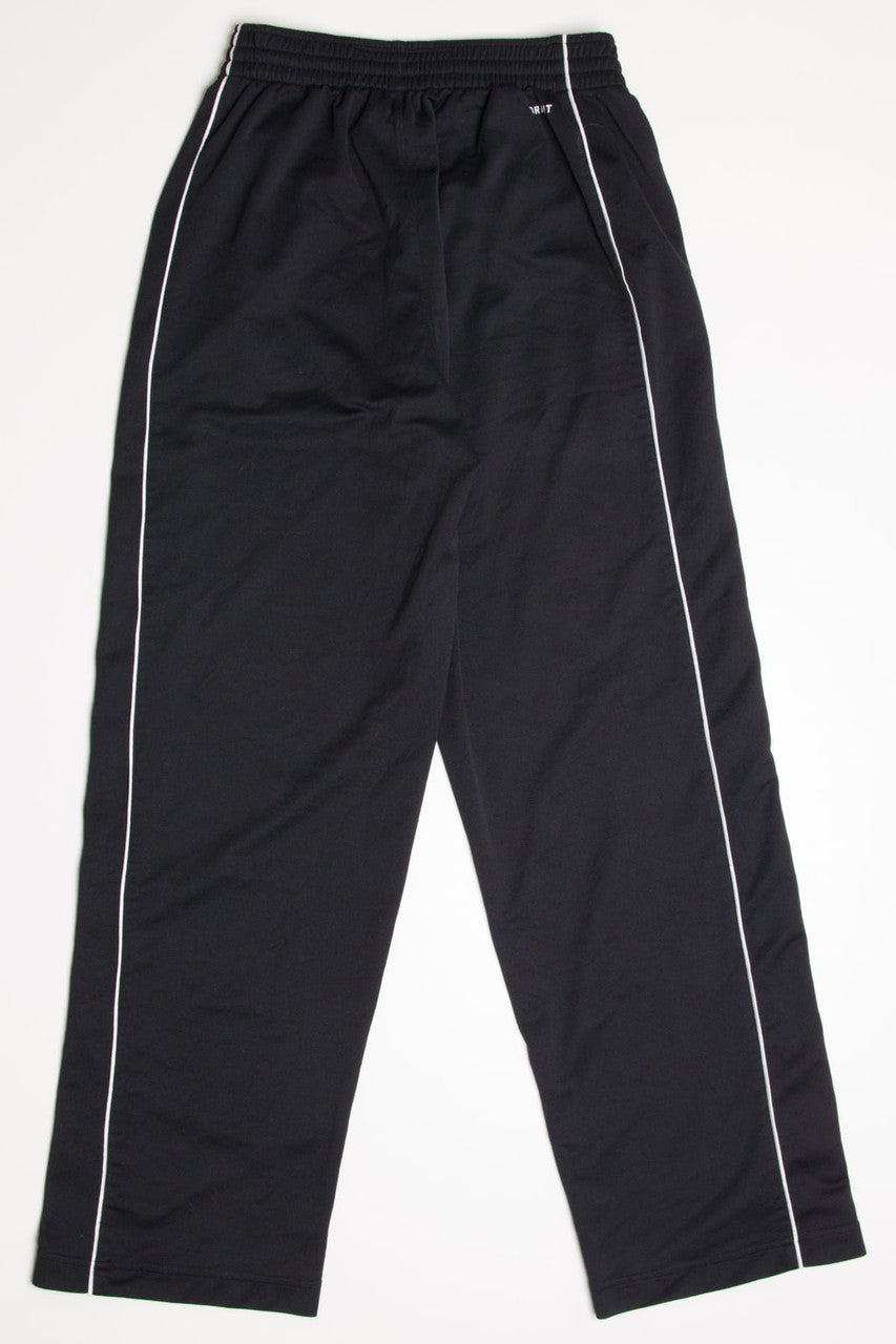 Nike White Pipe Detail Track Pants (sz. M)