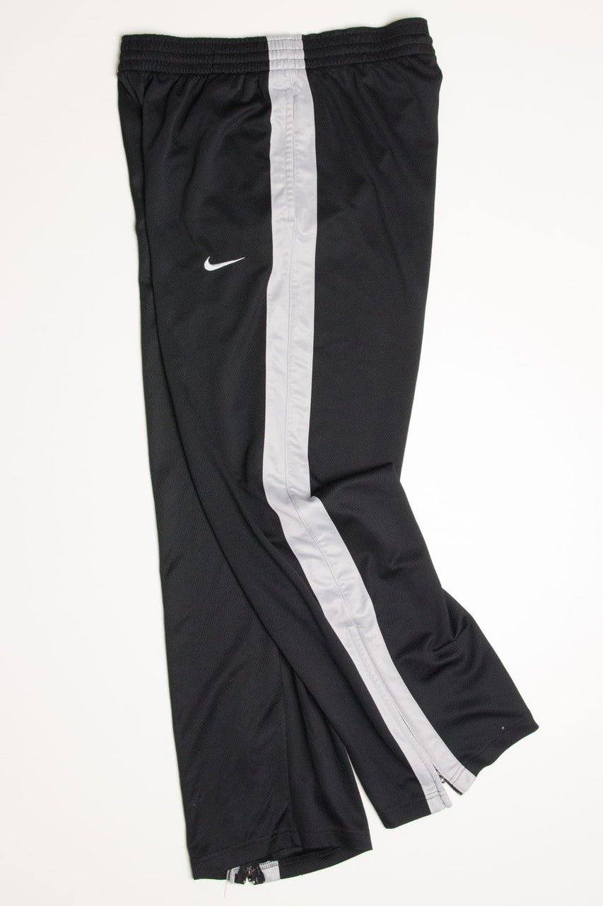 Black & Navy Nike Track Pants (sz. M)