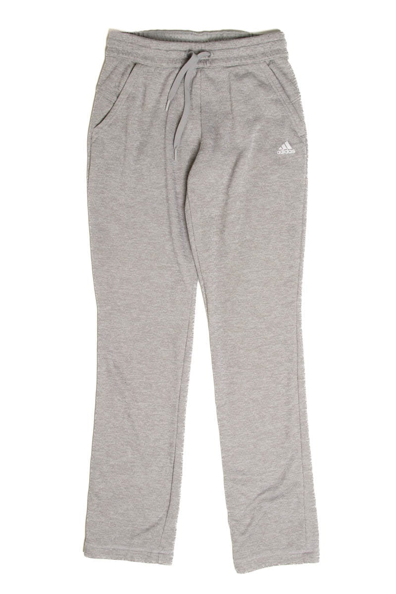 Light Gray Adidas Track Pants