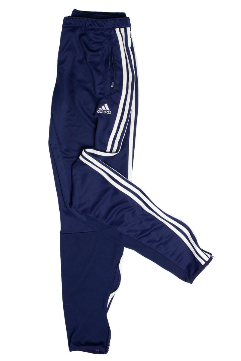 Adidas Navy Three Stripe Track Pants