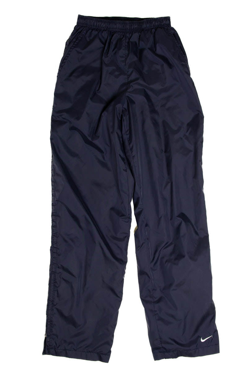 Dark Navy Blue Nike Nylon Track Pants