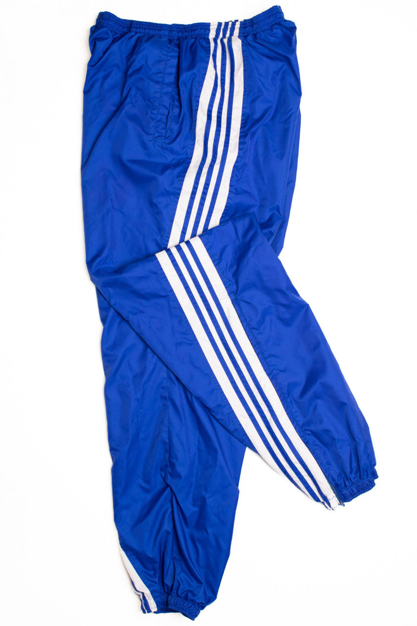 Blue Adidas Track Pants