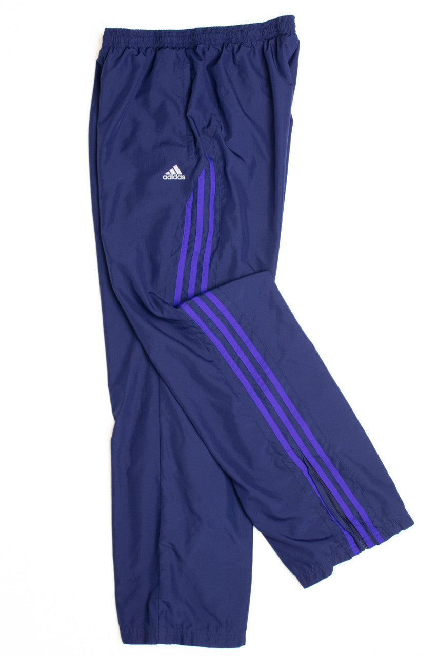 Navy Blue Adidas Track Pants