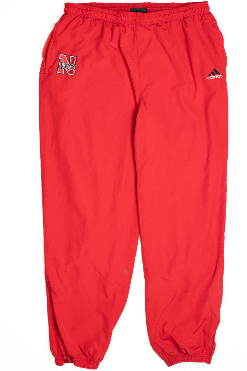Red Adidas Track Pants 1