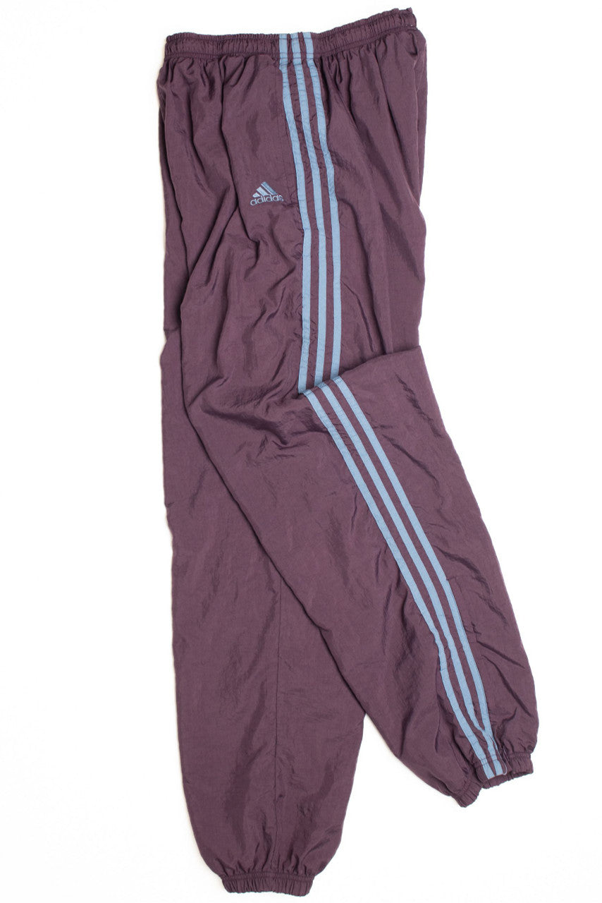 Purple Adidas Track Pants