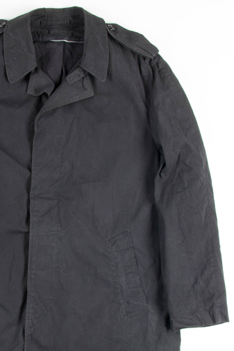 Black Vintage Top Coat 1