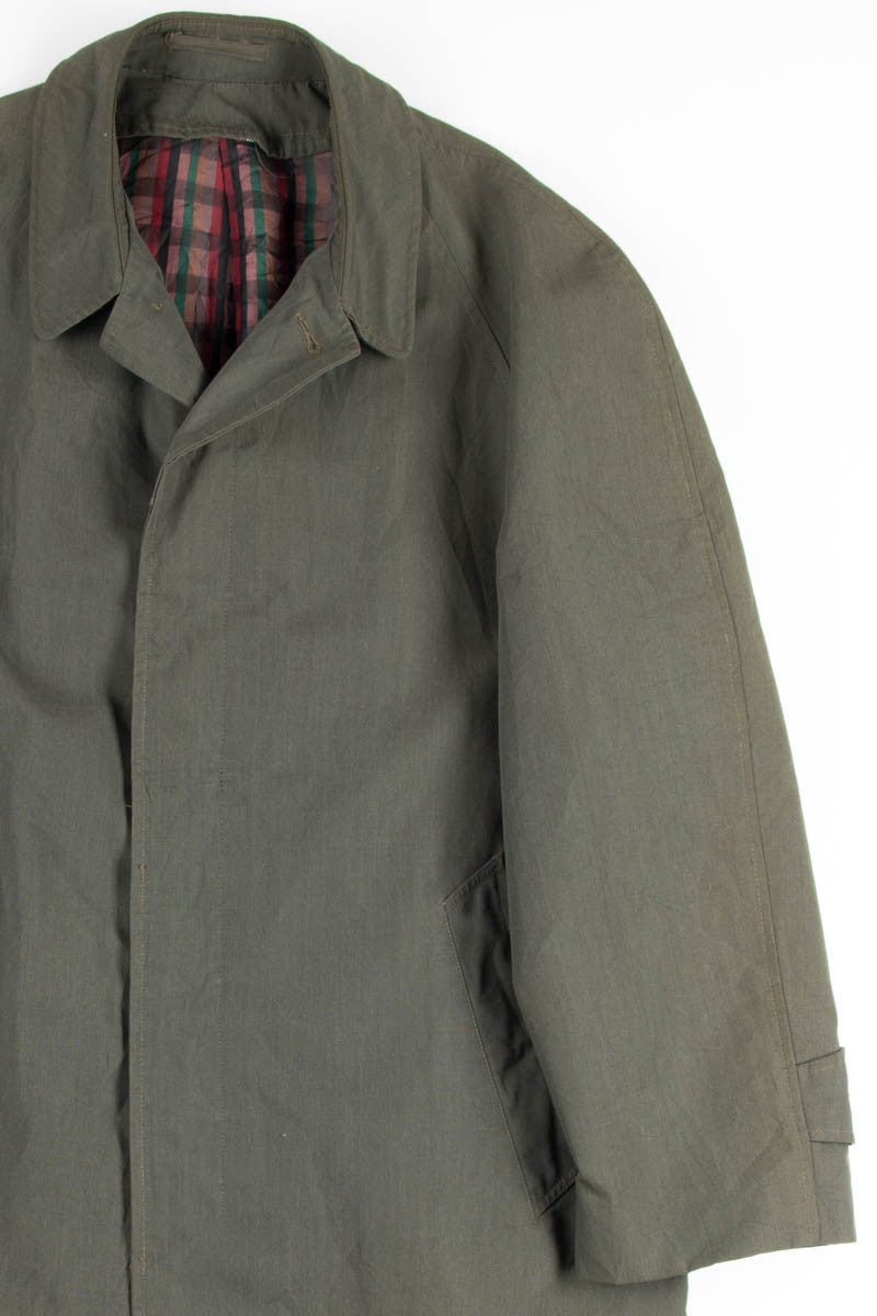 Olive Vintage Top Coat