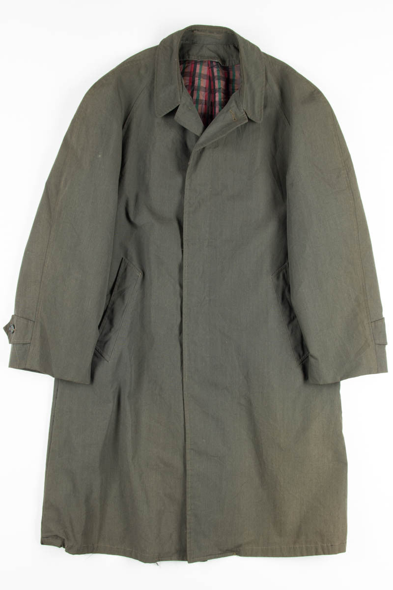 Olive Vintage Top Coat