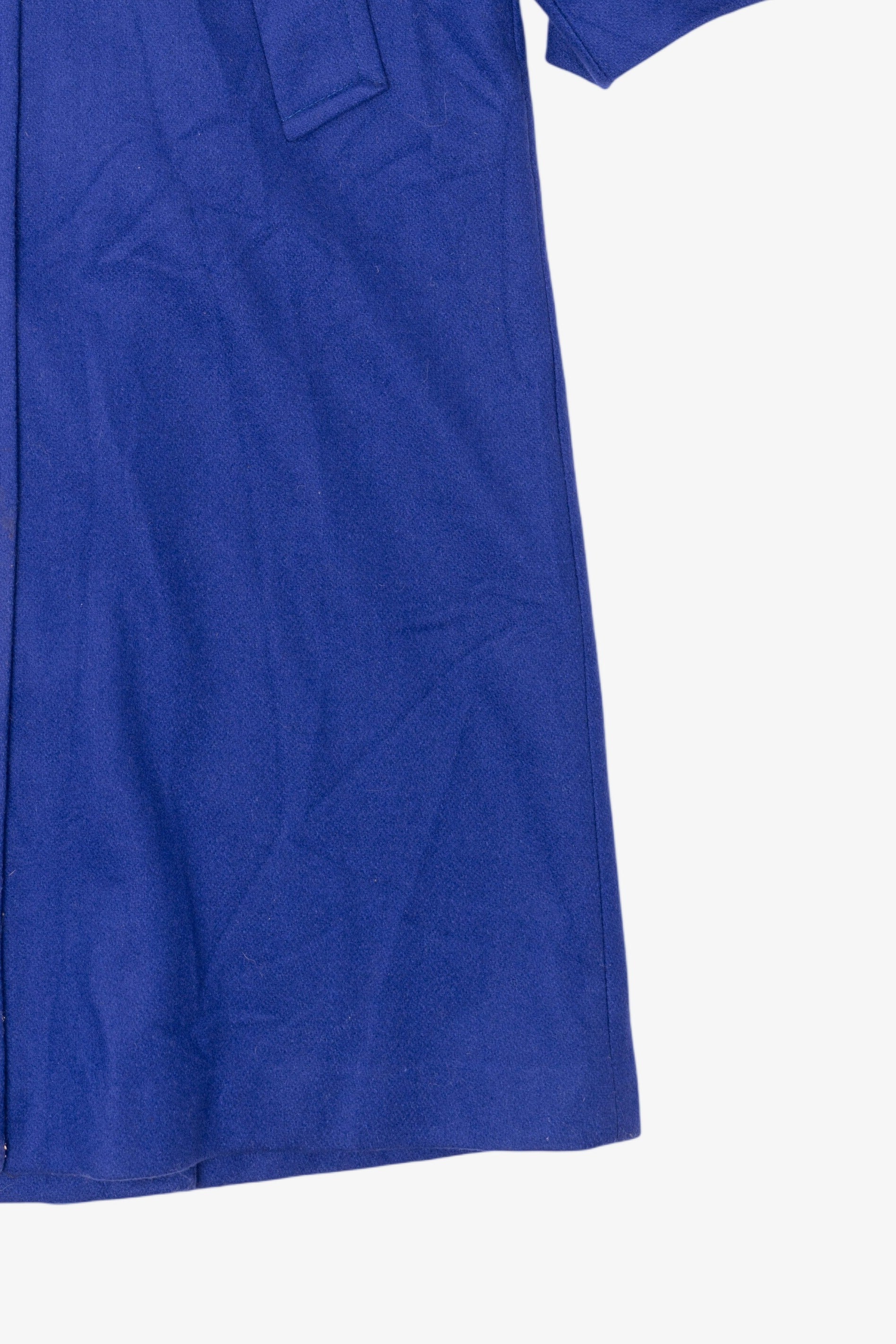 Vintage Blue Andrea Marin Trench Coat (1980s)
