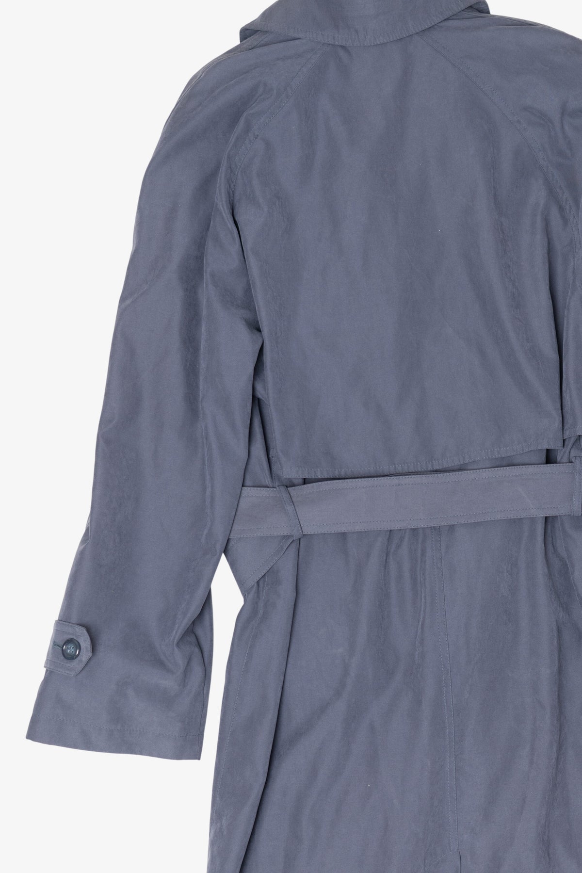 Vintage Gray London Fog Trench Coat (1980s)
