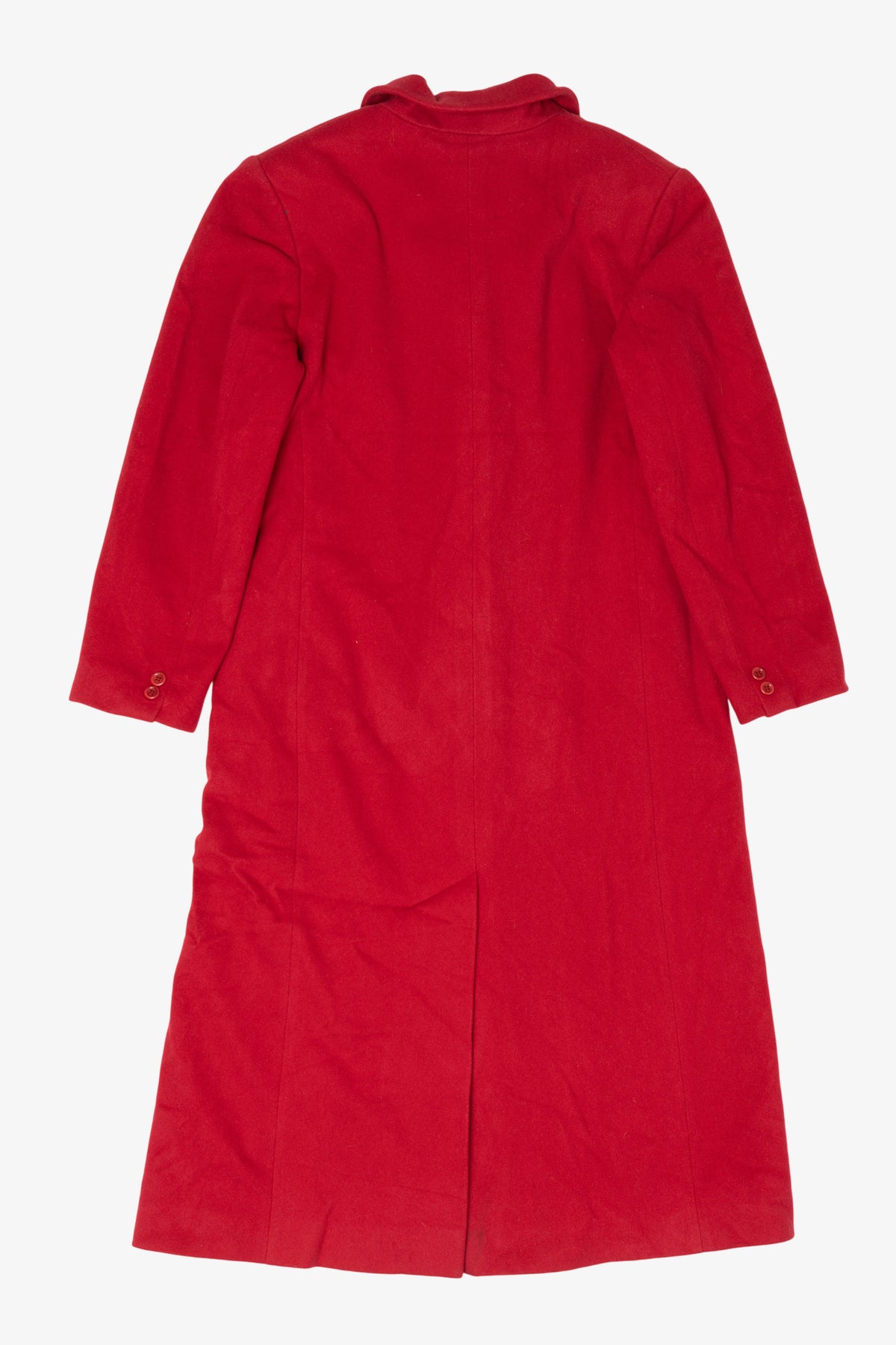 Vintage Red L.L. Bean Trench Coat (1990s)