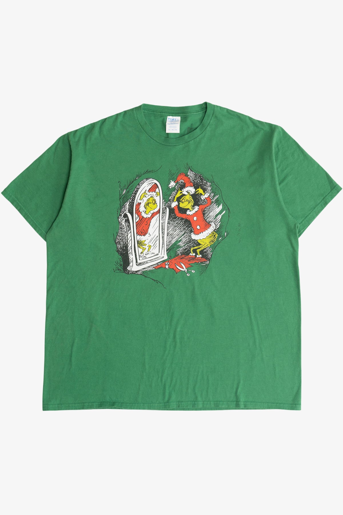 Vintage The Grinch As Santa Christmas T-Shirt (2000s)