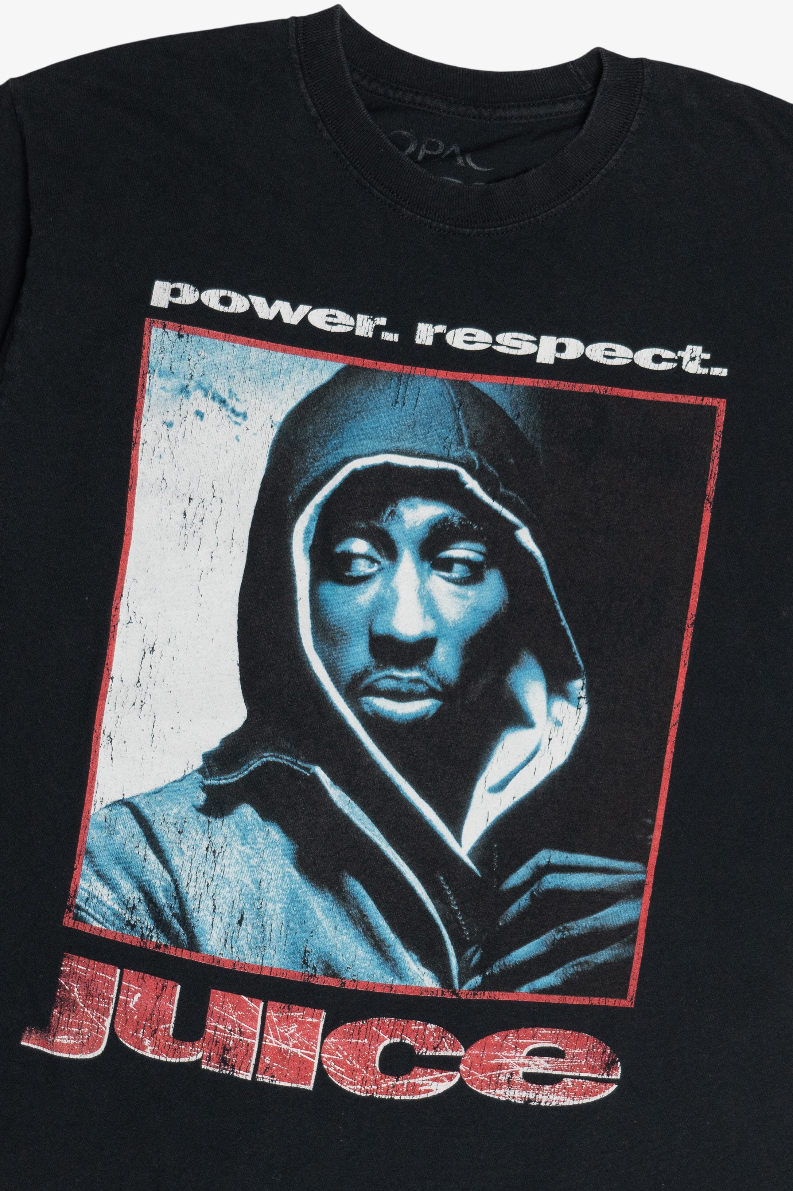 2Pac "Juice" "Power. Respect." Tupac Movie T-Shirt (2010s)
