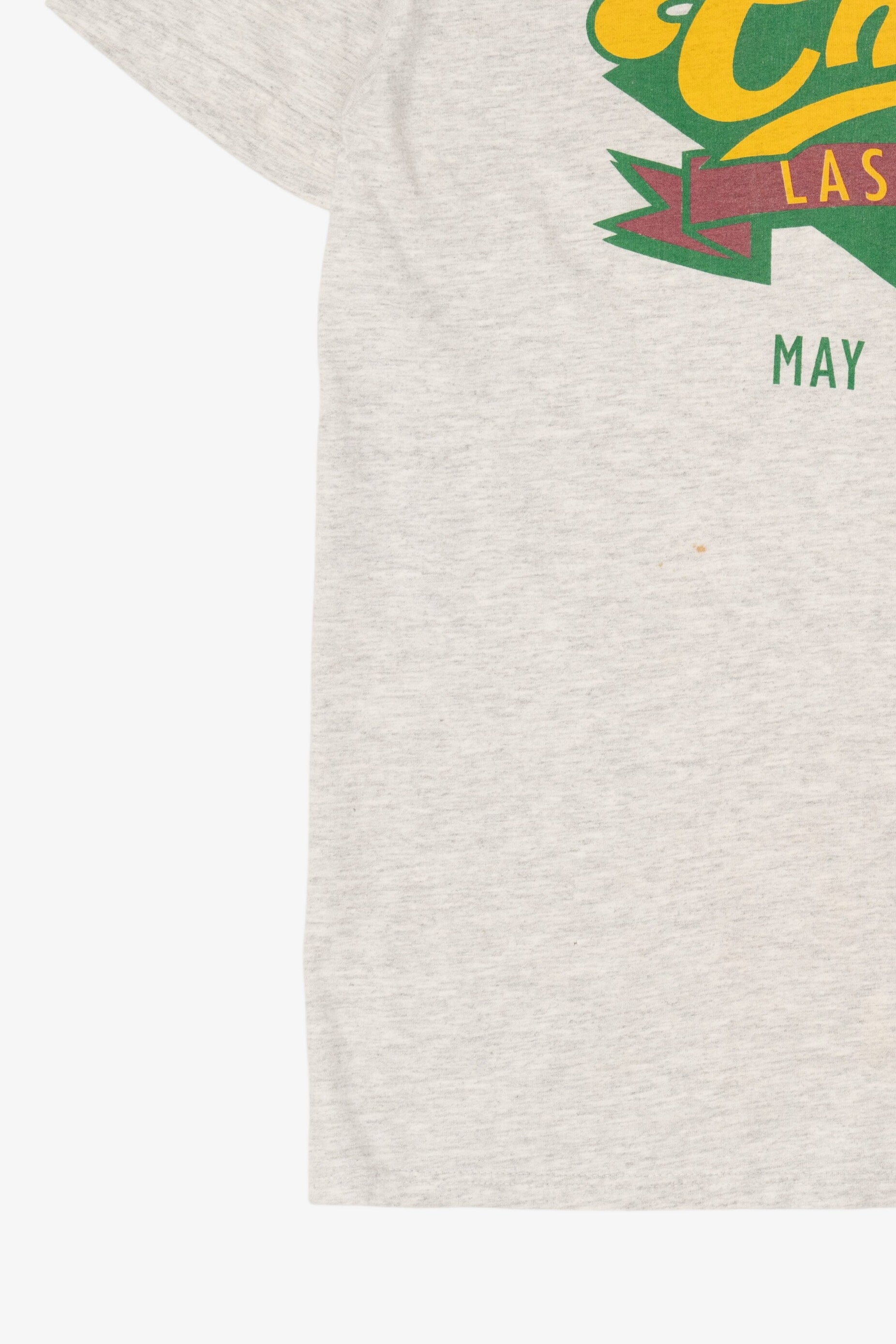 Vintage Light Gray Cheers Last Call T-Shirt (1990s)